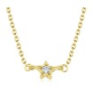 Cute shining Star Silver Necklace SPE-2167